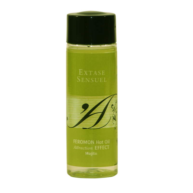 EXTASE SENSUAL - HUILE DE MASSAGE EFFET THERMIQUE AUX PHÉROMONES DE MOJITO 100 ML EXTASE SENSUAL - HUILE DE MASSAGE EFFET THERMIQUE AUX PHÉROMONES DE MOJITO 100 ML