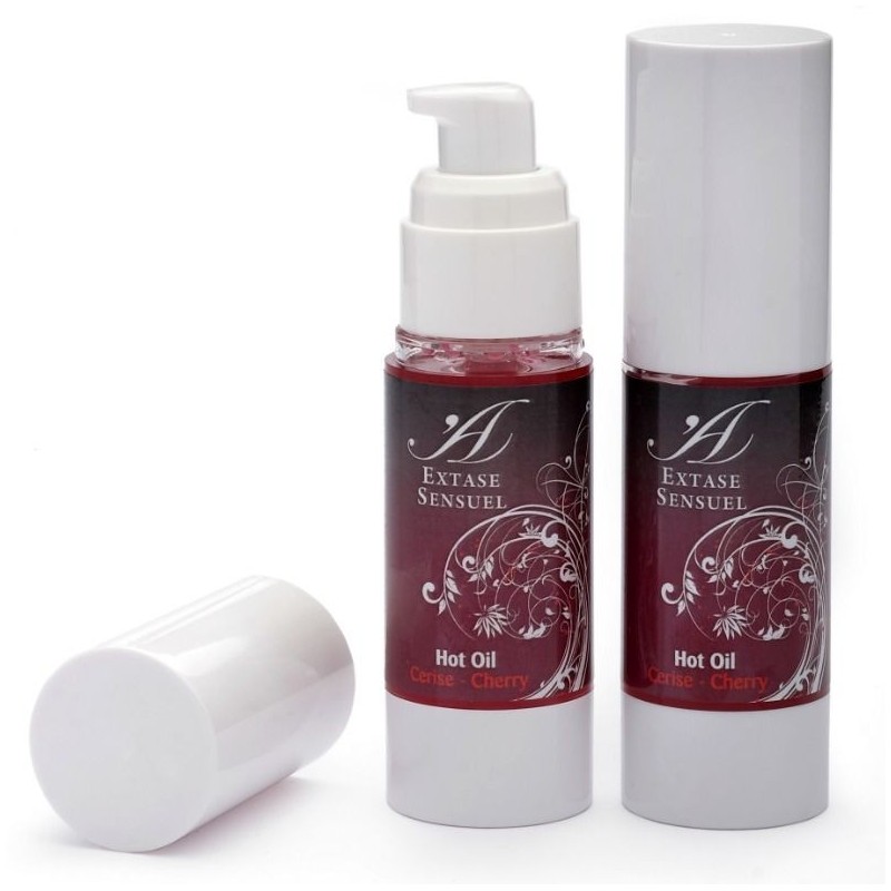 EXTASE SENSUAL - HUILE STIMULANTE CHALEUR DE CERISE 30 ML EXTASE SENSUAL - HUILE STIMULANTE CHALEUR DE CERISE 30 ML