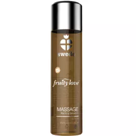 SWEDE - FRUITY LOVE HUILE DE MASSAGE EFFET CHAUFFANT CHOCOLAT NOIR INTENSE 120 ML