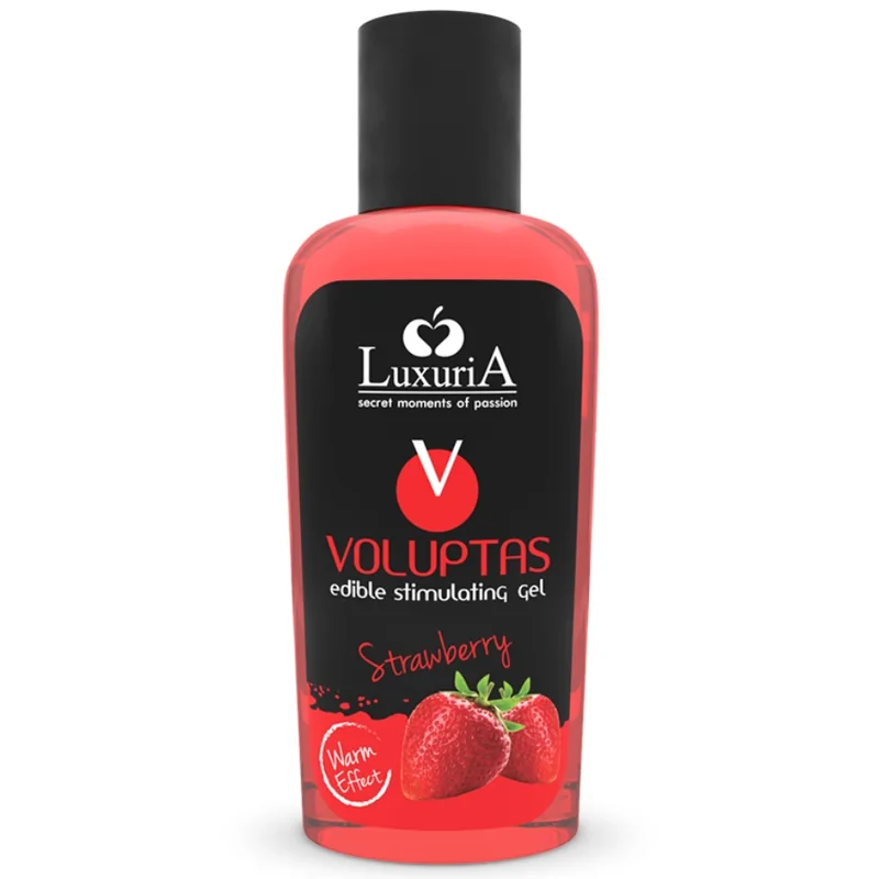 INTIMATELINE LUXURIA - VOLUPTAS GEL DE MASSAGE COMESTIBLE EFFET CHAUFFANT - FRAISE 100 ML INTIMATELINE LUXURIA - VOLUPTAS GEL DE MASSAGE COMESTIBLE EFFET CHAUFFANT - FRAISE 100 ML