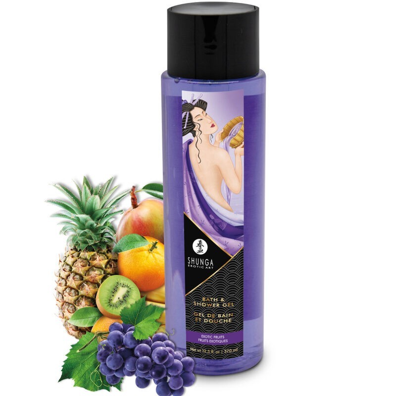 SHUNGA - GEL BAGNO DOCCIA FRUTTA ESOTICA 370 ML SHUNGA - GEL BAGNO DOCCIA FRUTTA ESOTICA 370 ML