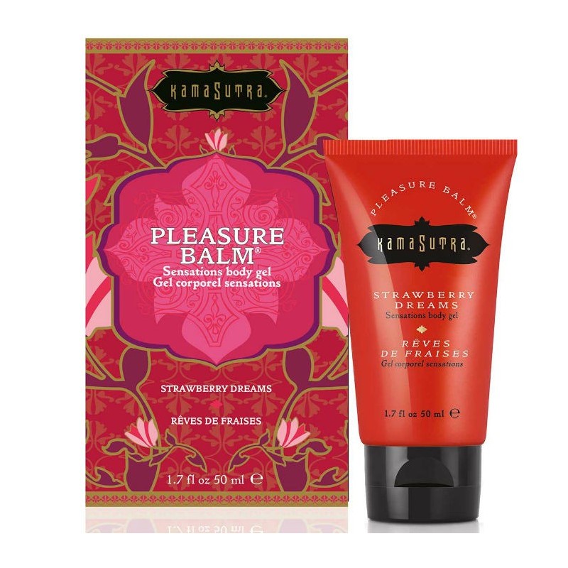 KAMASUTRA - BAUME DE PLAISIR STIMULANT SAVEUR RÊVES DE FRAISE 50ML KAMASUTRA - BAUME DE PLAISIR STIMULANT SAVEUR RÊVES DE FRAISE 50ML