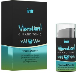 INTT - POWERFUL INTIMATE STIMULANT LIQUID VIBRATOR GEL GIN TONIC 15ML