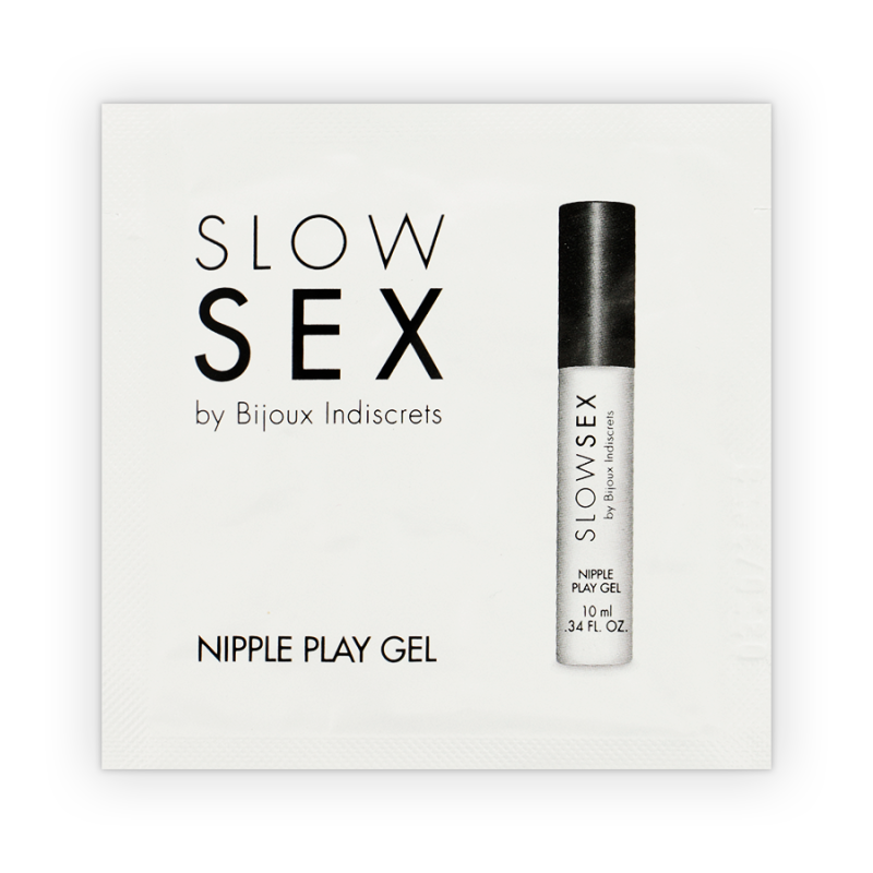 BIJOUX - SLOW SEX NIPPLE STIMULATING GEL NIPPLE PLAY SINGLE DOSE GEL BIJOUX - SLOW SEX NIPPLE STIMULATING GEL NIPPLE PLAY SINGLE DOSE GEL