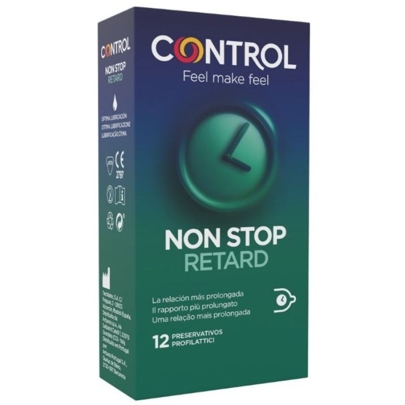 CONTROL - NON STOP RETARD CONDOMS 12 UNITS CONTROL - NON STOP RETARD CONDOMS 12 UNITS