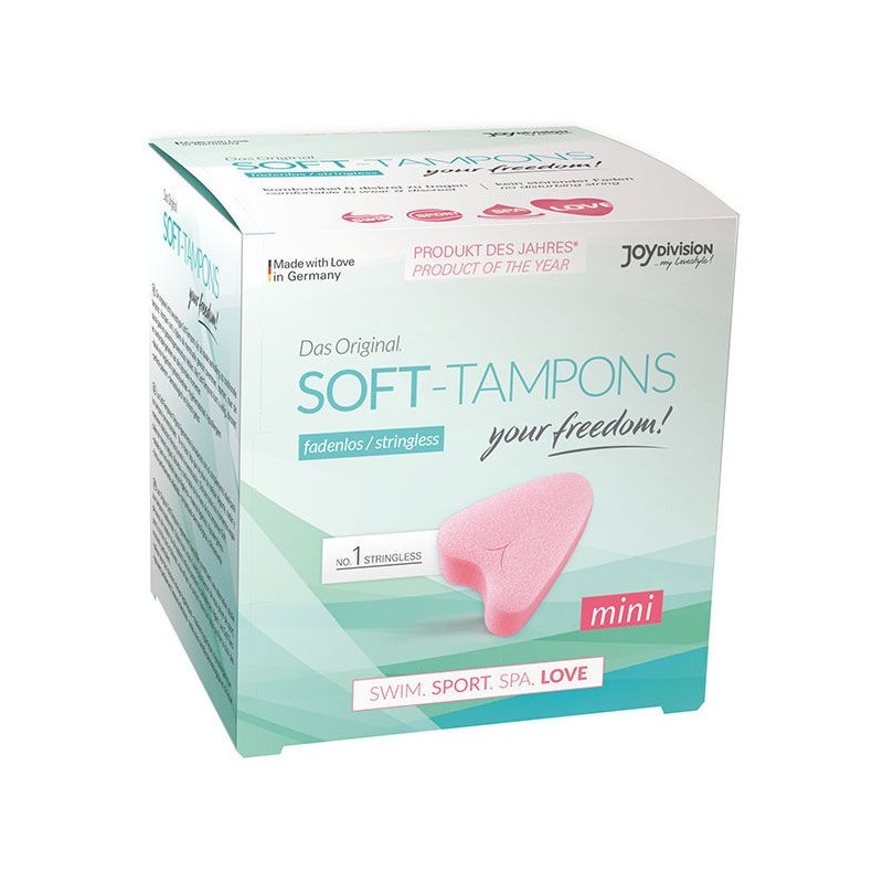 JOYDIVISION SOFT-TAMPONS - ORIGINAL SOFT-TAMPONS MINI 3 UDS JOYDIVISION SOFT-TAMPONS - ORIGINAL SOFT-TAMPONS MINI 3 UDS
