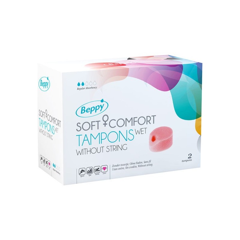 BEPPY - TAMPONS SOFT CONFORT HUMIDE 2 UNITÉS BEPPY - TAMPONS SOFT CONFORT HUMIDE 2 UNITÉS