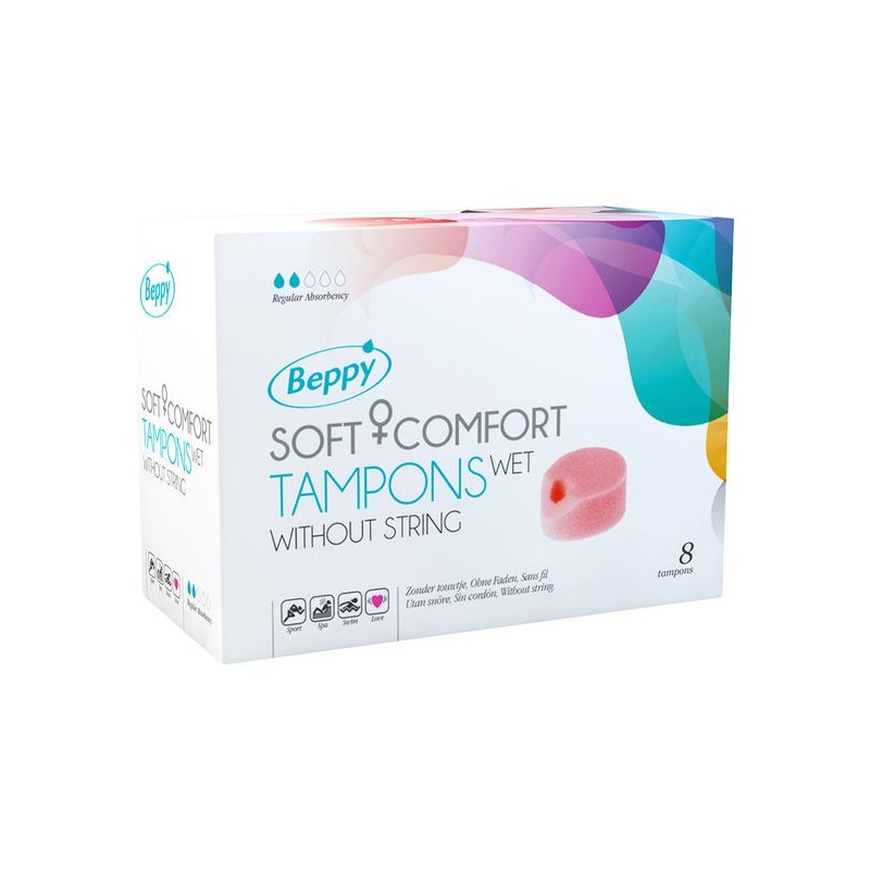BEPPY - TAMPONS SOFT CONFORT HUMIDE 8 UNITÉS BEPPY - TAMPONS SOFT CONFORT HUMIDE 8 UNITÉS