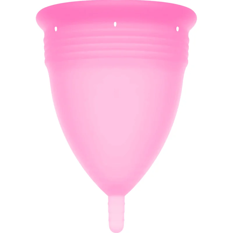 STERCUP - FDA SILICONE MENSTRUAL CUP PINK - SIZE L