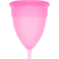 STERCUP - COUPE MENSTRUELLE EN SILICONE FDA ROSE - TAILLE L