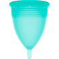 STERCUP - COUPE MENSTRUELLE EN SILICONE FDA AIGUE-MARINE - TAILLE L