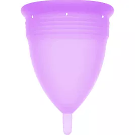 STERCUP - COUPE MENSTRUELLE EN SILICONE FDA LILAS - TAILLE L