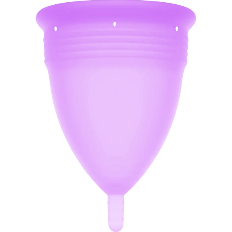 STERCUP - COUPE MENSTRUELLE EN SILICONE FDA LILAS - TAILLE L