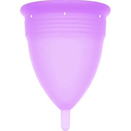 STERCUP - COUPE MENSTRUELLE EN SILICONE FDA LILAS - TAILLE L