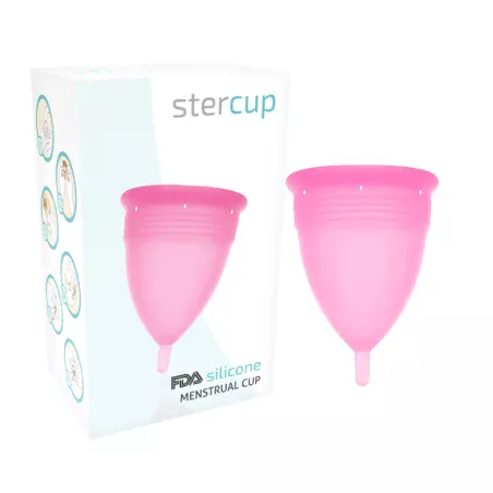STERCUP - FDA SILICONE MENSTRUAL CUP PINK - SIZE S