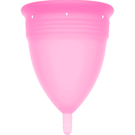 STERCUP - FDA SILICONE MENSTRUAL CUP PINK - SIZE S