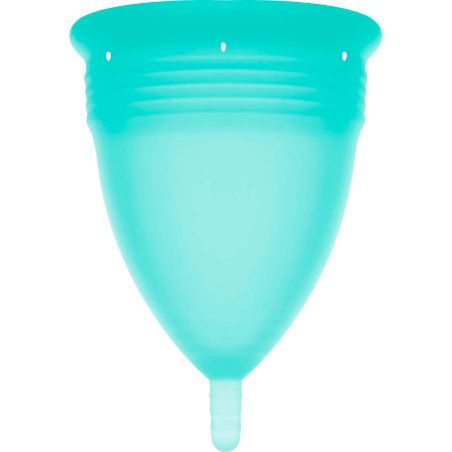 STERCUP - FDA SILIKON-MENSTRUALCUP AQUAMARIN - GRÖSSE S