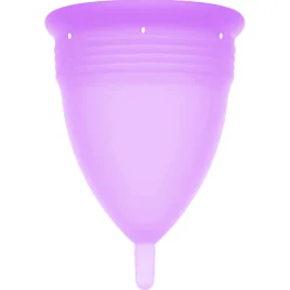 STERCUP - COUPE MENSTRUELLE EN SILICONE FDA LILAS - TAILLE S