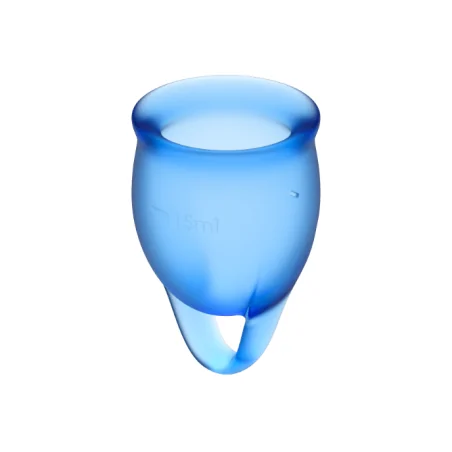 SATISFYER FEEL CONFIDENT MENSTRUAL CUP CLEAR 15+20ML