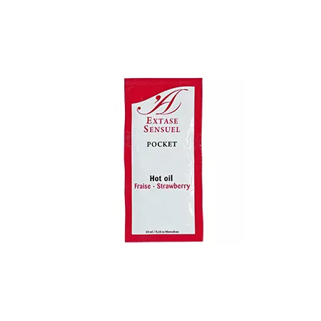 EXTASE SENSUAL - STRAWBERRY STIMULATING OIL 10 ML