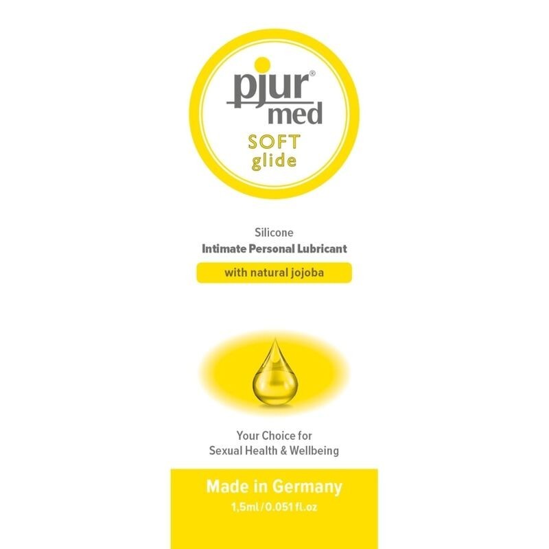 PJUR - LUBRIFIANT SILICONE MED SOFT GLIDE 1.5 ML PJUR - LUBRIFIANT SILICONE MED SOFT GLIDE 1.5 ML