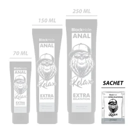 BLACK HOLE - GEL À BASE D'EAU EXTRA DILATATION 6 ML DOSE UNIQUE