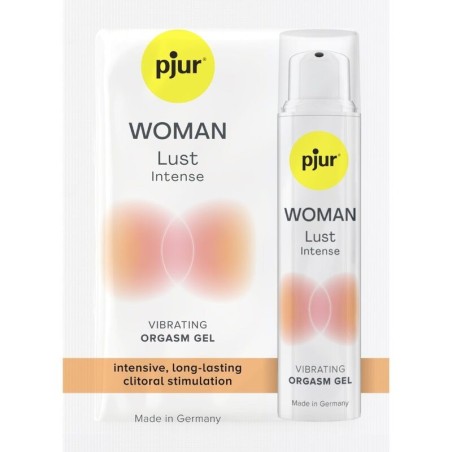 PJUR - WOMAN LUST INTENSE VIBRATING GEL SINGLE DOSE FOR ORGASM 1.5 ML