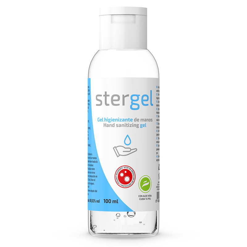 STERGEL - HYDROALCOHOLIC HAND SANITIZING GEL ALOE VERA 100ML STERGEL - HYDROALCOHOLIC HAND SANITIZING GEL ALOE VERA 100ML