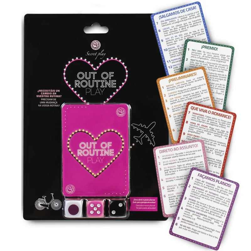 SECRETPLAY - GAME CHANGE YOUR ROUTINE OUT OF ROUTINE VERSION (ES/EN) SECRETPLAY - GAME CHANGE YOUR ROUTINE OUT OF ROUTINE VERSION (ES/EN)