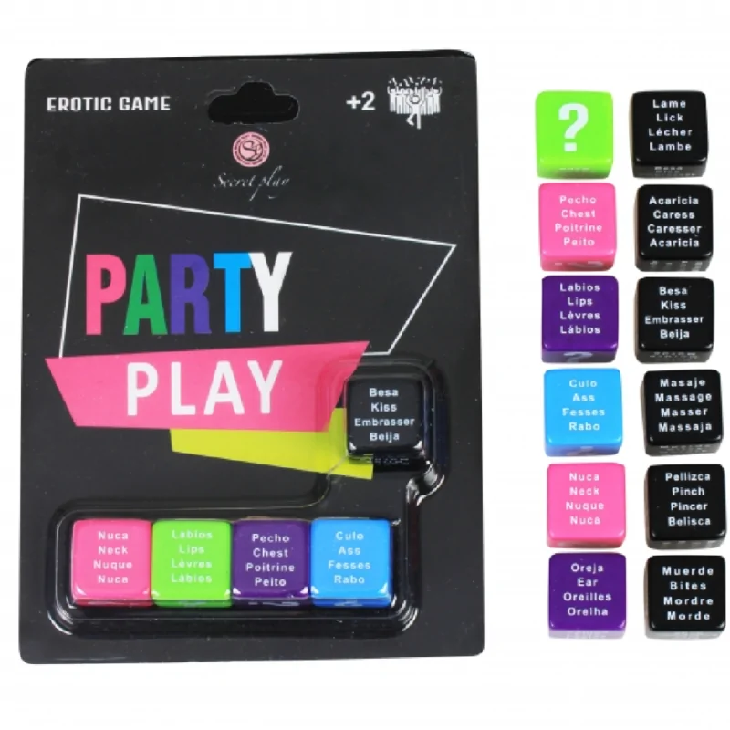 SECRETPLAY - JEU PARTY PLAY 5 DÉS (ES/PT/EN/FR) SECRETPLAY - JEU PARTY PLAY 5 DÉS (ES/PT/EN/FR)