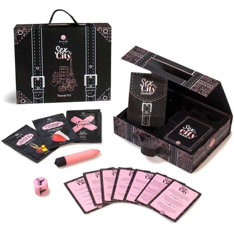 SECRETPLAY - SEX IN THE CITY TRAVEL KIT (ES/EN/DE/FR/NL/PT) SECRETPLAY - SEX IN THE CITY TRAVEL KIT (ES/EN/DE/FR/NL/PT)