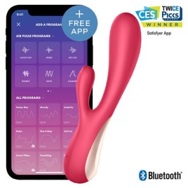 SATISFYER MONO FLEX PINK WITH APP