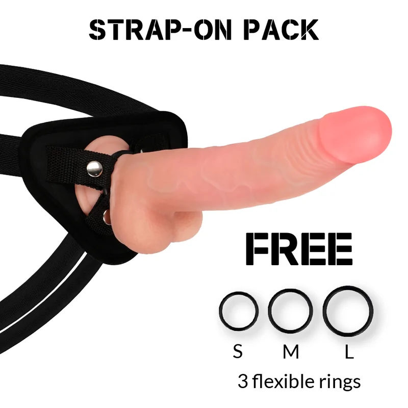 ROCKARMY - HARNESS + DUAL DENSITY LEOPARD 23 CM -O- 4.77 CM ROCKARMY - HARNESS + DUAL DENSITY LEOPARD 23 CM -O- 4.77 CM