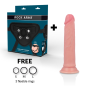 ROCKARMY - HARNESS + FLÜSSIGER SILIKONDILDO PREMIUM AVENGER 19 CM -O- 3.98 CM