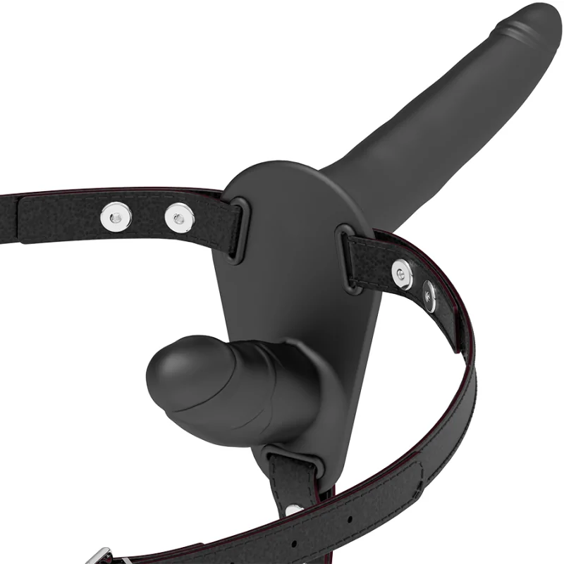 FETISCH DEVOT HARNESS - DOPPELTE PENETRATION SCHWARZ FETISCH DEVOT HARNESS - DOPPELTE PENETRATION SCHWARZ