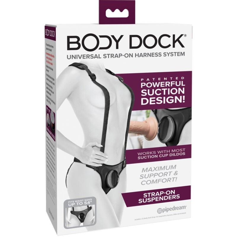 PIPEDREAMS - BODY DOCK BRETELLE STRAP-ON PIPEDREAMS - BODY DOCK BRETELLE STRAP-ON