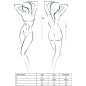 PASSION - DONNA DARYL TEDDY NERO TAGLIA S/M PASSION - DONNA DARYL TEDDY NERO TAGLIA S/M