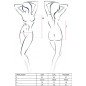 PASSION - FEMME DARYL TEDDY NOIR TAILLE L/XL PASSION - FEMME DARYL TEDDY NOIR TAILLE L/XL