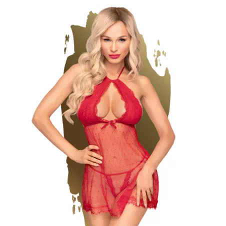 PENTHOUSE - LIBIDO BOOST BABYDOLL BLANC L/XL