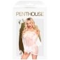 PENTHOUSE - LIP SMACKER BABYDOLL BLANC L/XL PENTHOUSE - LIP SMACKER BABYDOLL BLANC L/XL