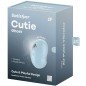 SATISFYER - CUTIE GHOST VIBRATEUR POSER BLEU CLAIR SATISFYER - CUTIE GHOST VIBRATEUR POSER BLEU CLAIR
