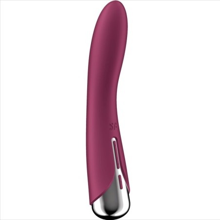 SATISFYER - VIBRATEUR ROTATEUR BLEU SPINNING VIBE 1 G-SPOT