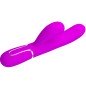 PRETTY LOVE - VIBRATEUR POINT G MULTIFONCTION 3 EN 1 PERLITA VIOLET PRETTY LOVE - VIBRATEUR POINT G MULTIFONCTION 3 EN 1 PERLITA VIOLET