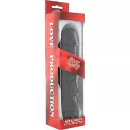 SEVEN CREATIONS - VIBRATEUR NOIR PERFECT PLEASURES 22 CM