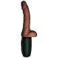 KING COCK - PLUS TRIPLE MENACE TON DE PEAU MARRON KING COCK - PLUS TRIPLE MENACE TON DE PEAU MARRON