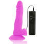 DIVERSIA - FLEXIBLER VIBRIERENDER DILDO LILA 18 CM -O- 4 CM DIVERSIA - FLEXIBLER VIBRIERENDER DILDO LILA 18 CM -O- 4 CM