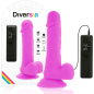 DIVERSIA - FLEXIBLE VIBRATING DILDO PURPLE 20.5 CM -O- 4.2 CM DIVERSIA - FLEXIBLE VIBRATING DILDO PURPLE 20.5 CM -O- 4.2 CM