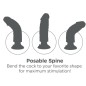KING COCK - DILDO VIBRATORE CON TESTICOLI 17.78 CM NATURALE KING COCK - DILDO VIBRATORE CON TESTICOLI 17.78 CM NATURALE