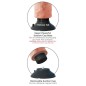 KING COCK - 25.5 CM VIBRATING COCK WITH BALLS FLESH KING COCK - 25.5 CM VIBRATING COCK WITH BALLS FLESH