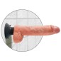 KING COCK - 25.5 CM VIBRATING COCK WITH BALLS FLESH KING COCK - 25.5 CM VIBRATING COCK WITH BALLS FLESH